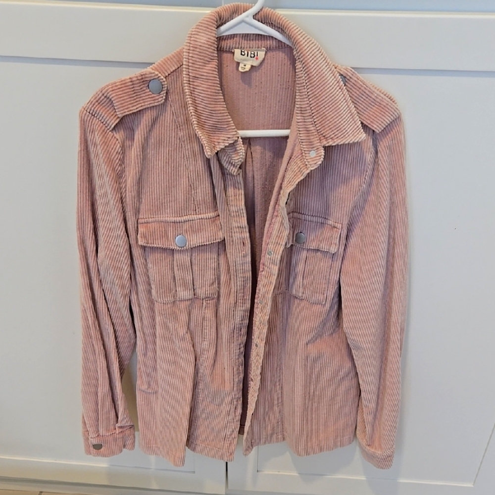 Pink Corduroy Jacket